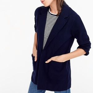 JCREW Sophie Open Front Sweater Blazer